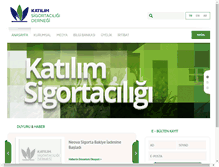 Tablet Screenshot of katilimsigortaciligi.org
